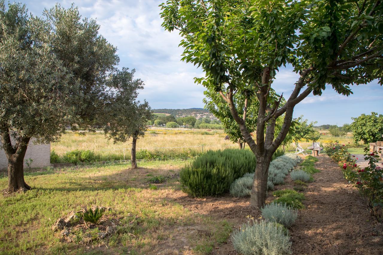 Mas Le Chene Lägenhet Grimaud Exteriör bild